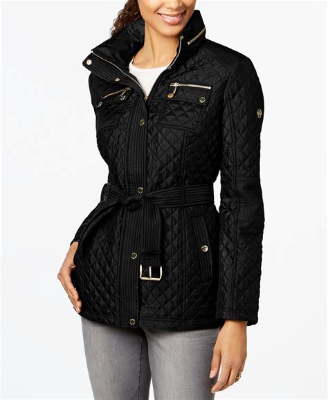 macy michael kors women's coat|Michael Kors women's jacket.